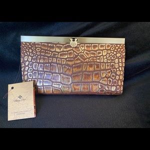 Patrica Nash Cauchy leather wallet